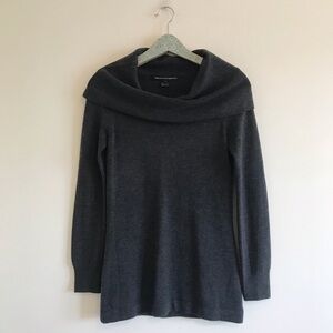French Connection | Gray Cowl Neck Sweater